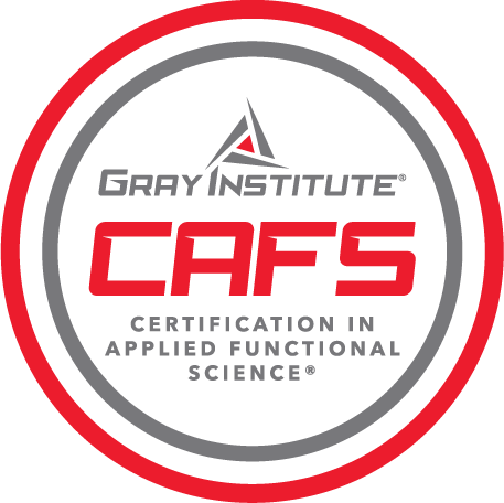 Certification in Applied Functional Science® (CAFS).